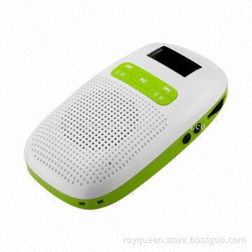 Speaker with FM Radio, Micro SD Card, Supports Card Reader, USB Sound Card and Charging Functions